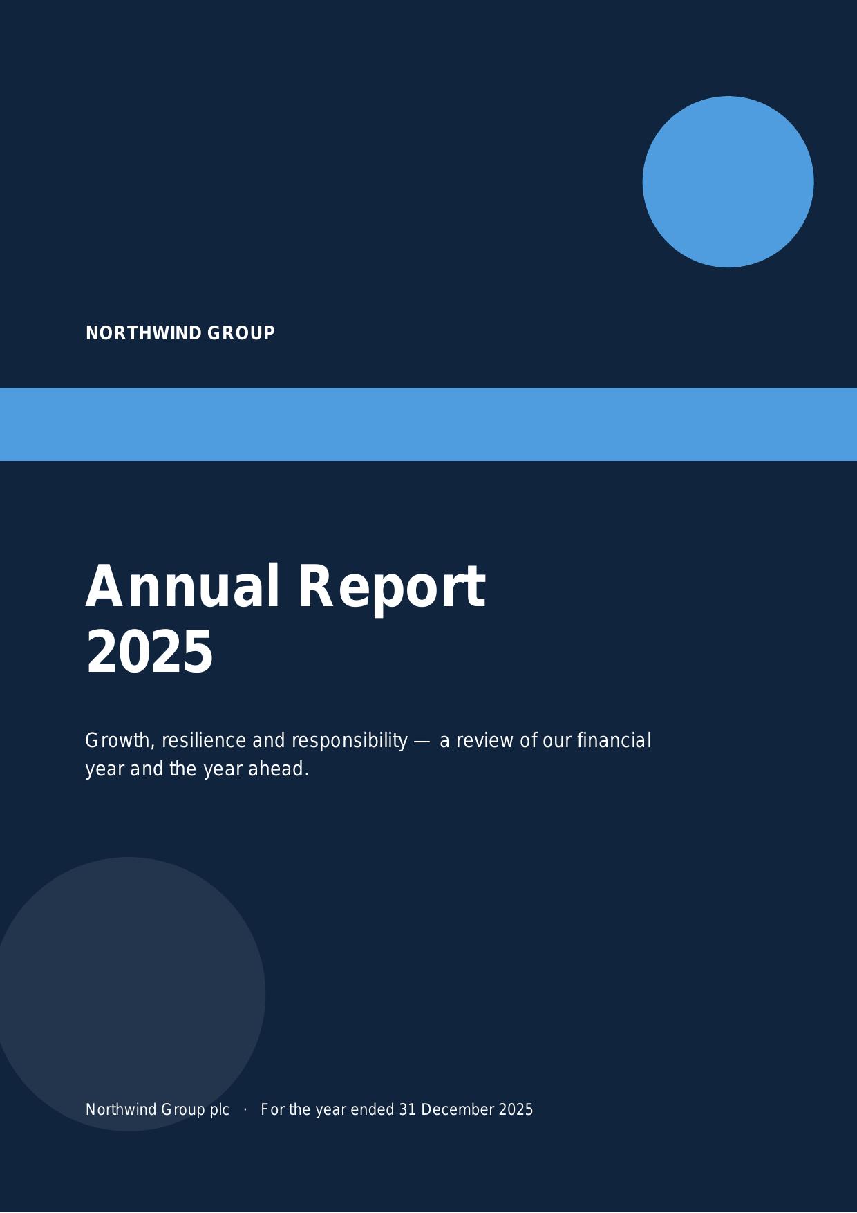 Northwind Group — 2025 Annual Report — flipbook cover